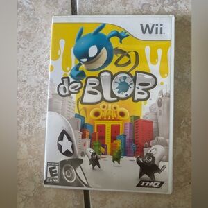 HQ White Video Game de Blob Wii